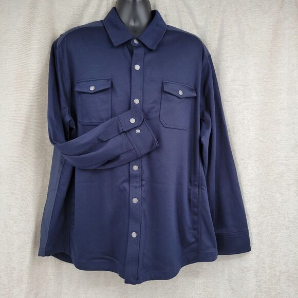Hart Schaffner Marx Blue Lightweight Jacket Men's XXL NWT - Picture 1 of 11